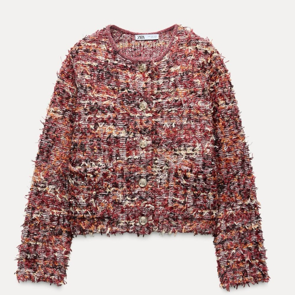 Zara - Knit Cardigan Jacket - Small - NWT